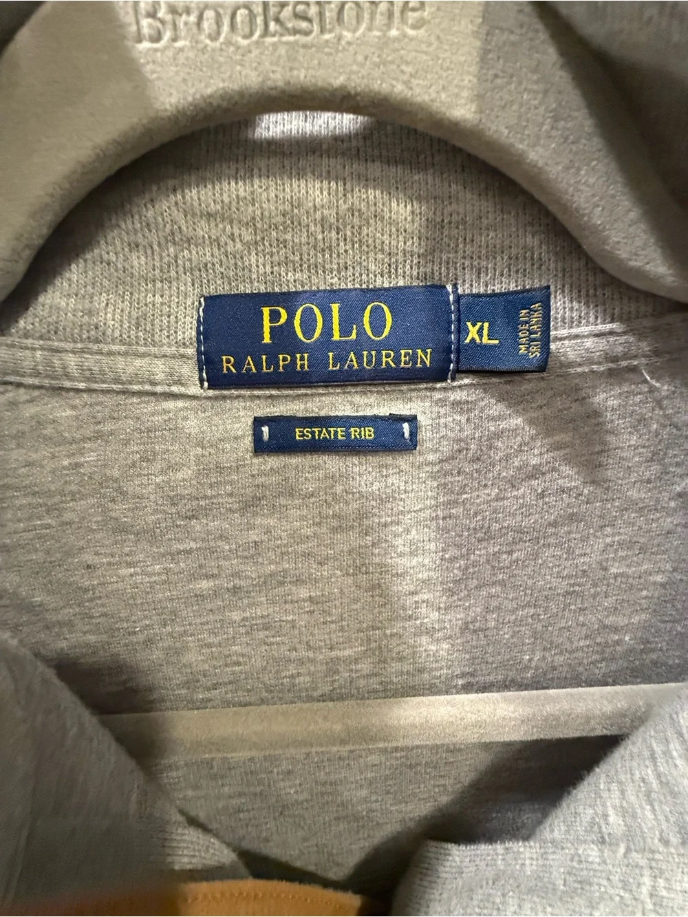 Polo by Ralph Lauren Gray Half-Zip Pullover Sweatshirt